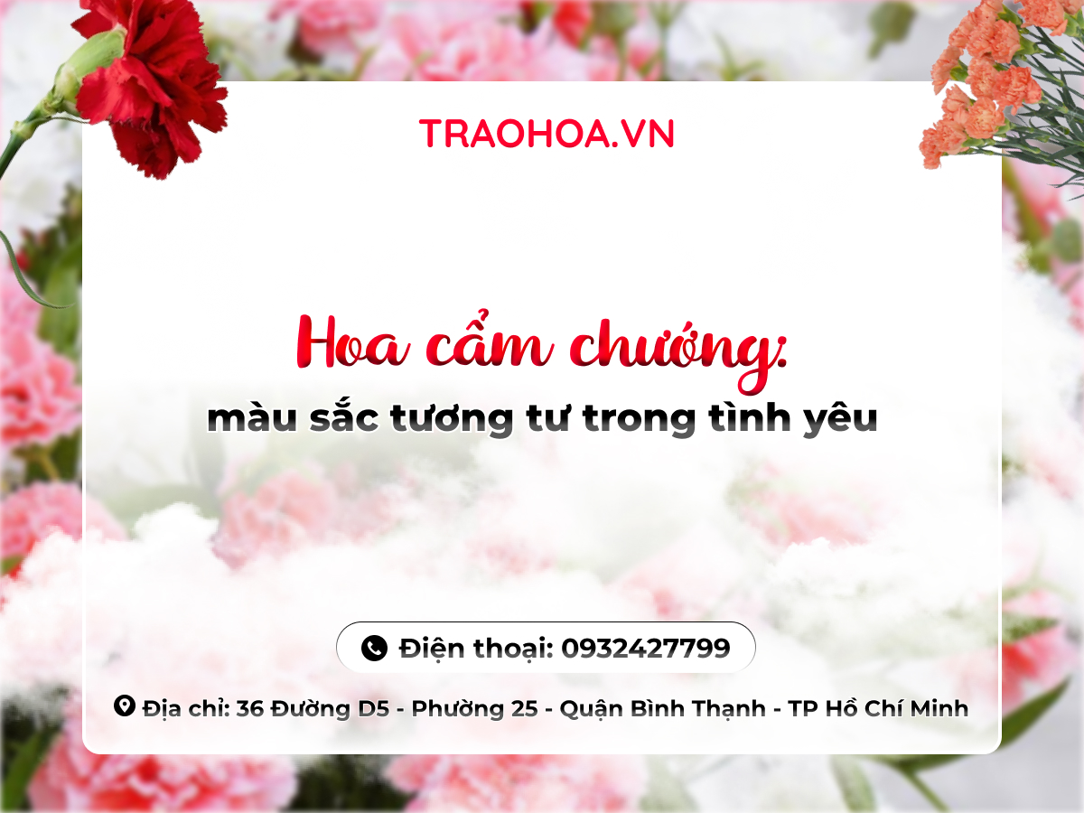 HOA CẨM CHƯỚNG: MÀU SẮC TƯƠNG TƯ TRONG TÌNH YÊU