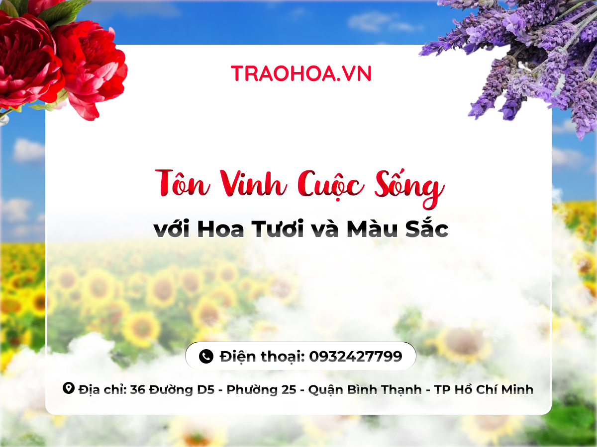 Tôn Vinh Cuộc Sống với Hoa Tươi và Màu Sắc